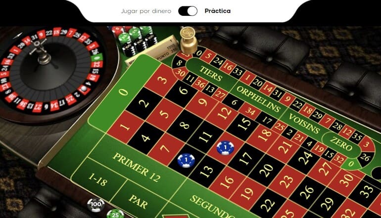 Jugar a la Ruleta online en Sportium Casino